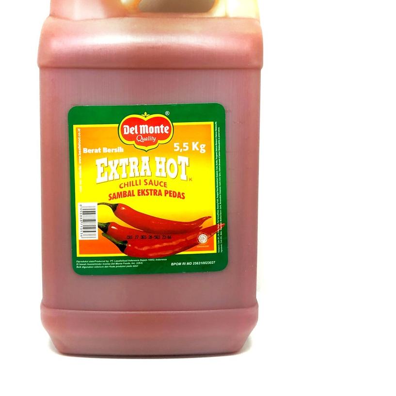 

֍ DELMONTE SAUS SAMBAL GALON EXTRA HOT 5,5KG ✴