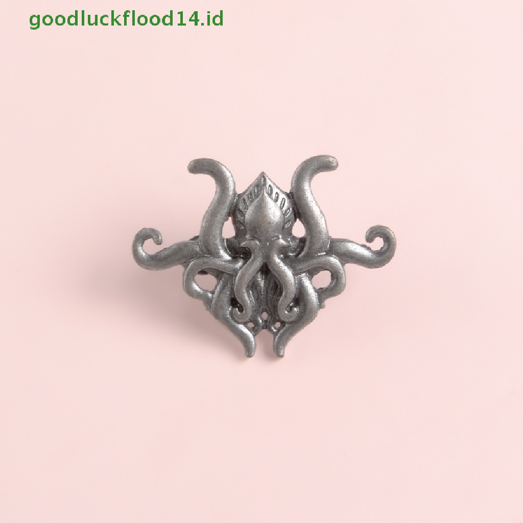 [GOOGFOUR] Cthulhu Badge Bros Kerah Pin Untuk Baju Ransel Topi Perhiasan Dekorasi [TOP]