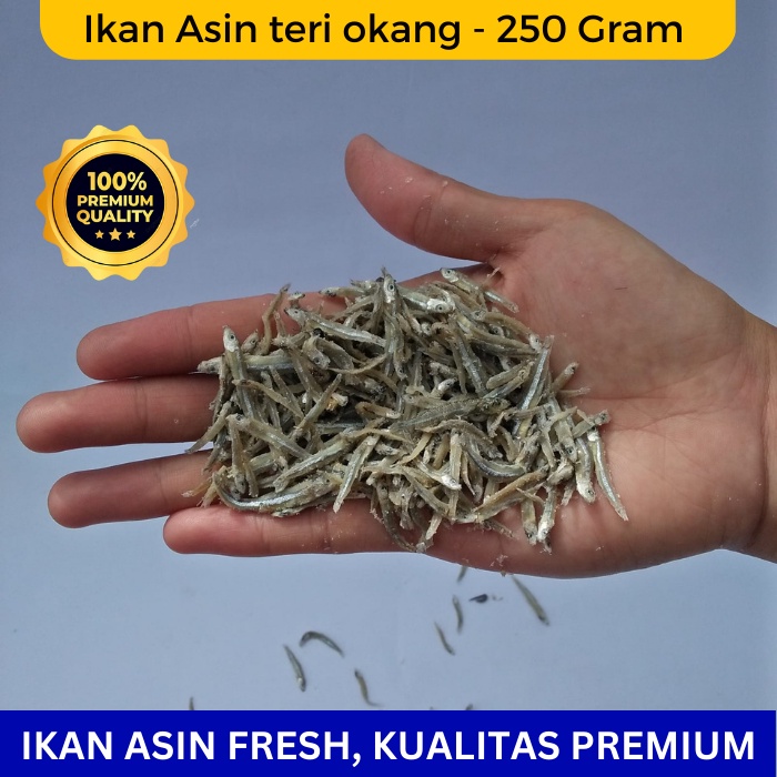 

Ikan asin teri okang