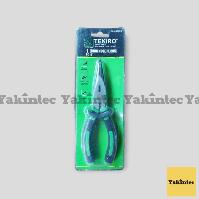 Tang Lancip 6" Inch / Tang Capit 6" / Long Nose Pliers 6" TEKIRO