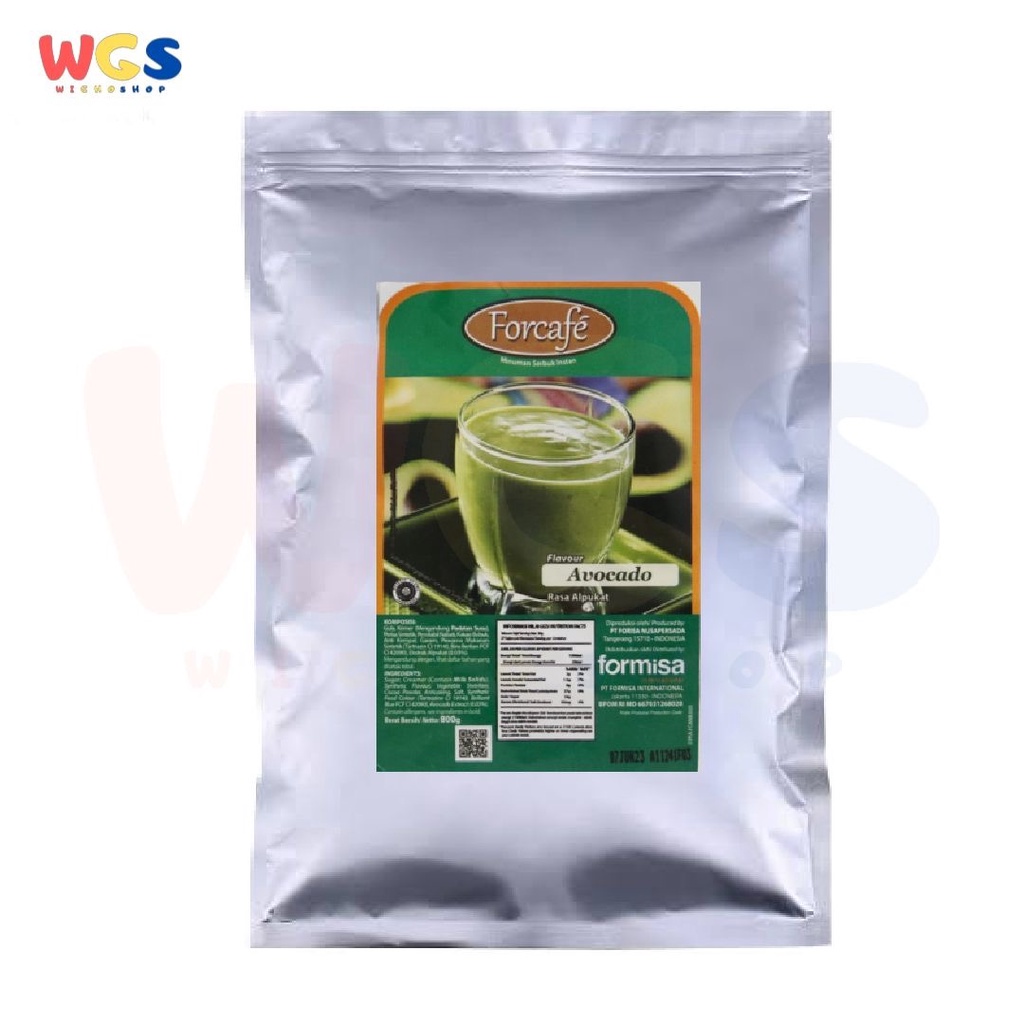 Forcafe Avocado Flavour Drink Powder Bubble Boba 800g