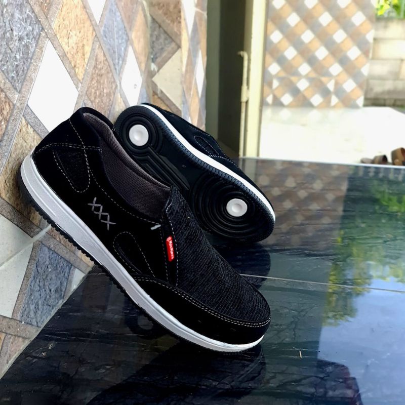 Sepatu Pria Slip On Casual RJT HF02/Sepatu Formal Sepatu Santai/Kerja