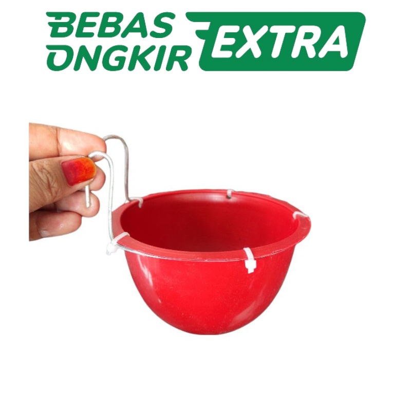 Batok Plastik ayam Premium / tempat pakan ayam batok