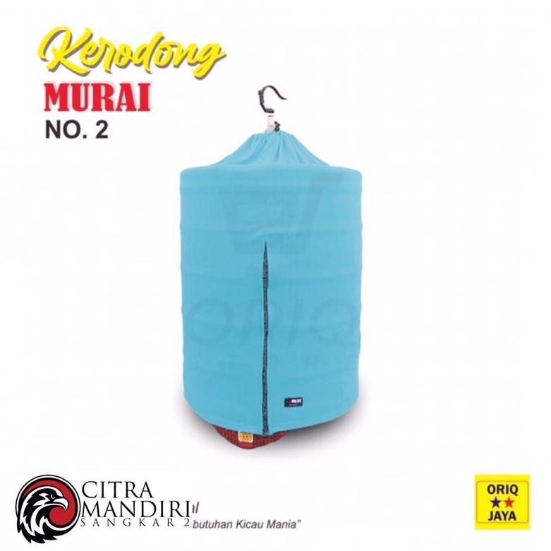 [CAZFG3344] Krodong Kerodong Tebal Lomba Sangkar Kandang Burung Murai No 2 ORIQ JAYA Original