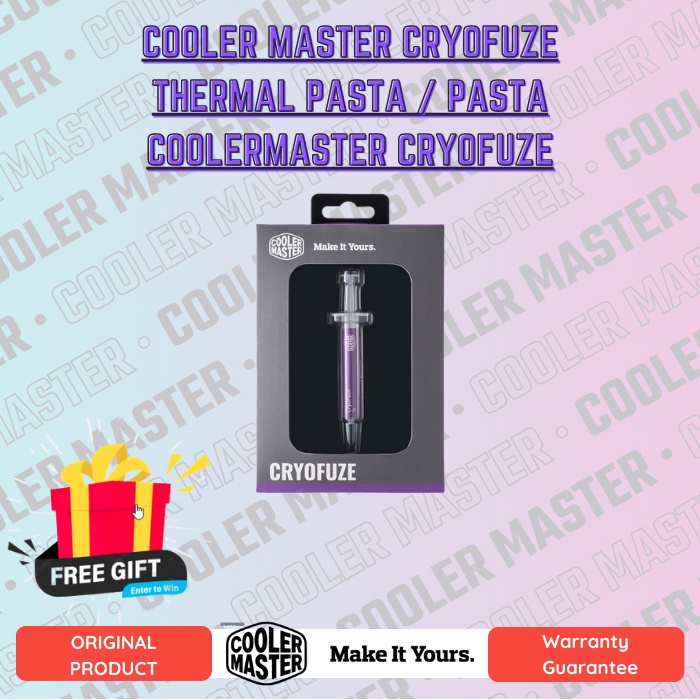 CoolerMaster Cryofuze Thermal Pasta - Pasta CoolerMaster Cryofuze