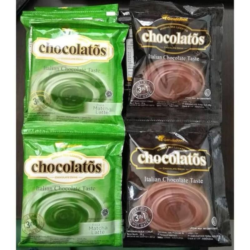 

CHOCOLATOS DRINK 24gr, 1 renteng isi 10pc