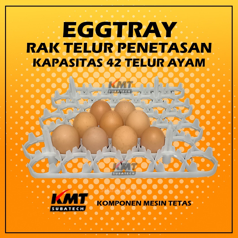 Eggtray Rak Telur Penetasan kapasitas 42 telur