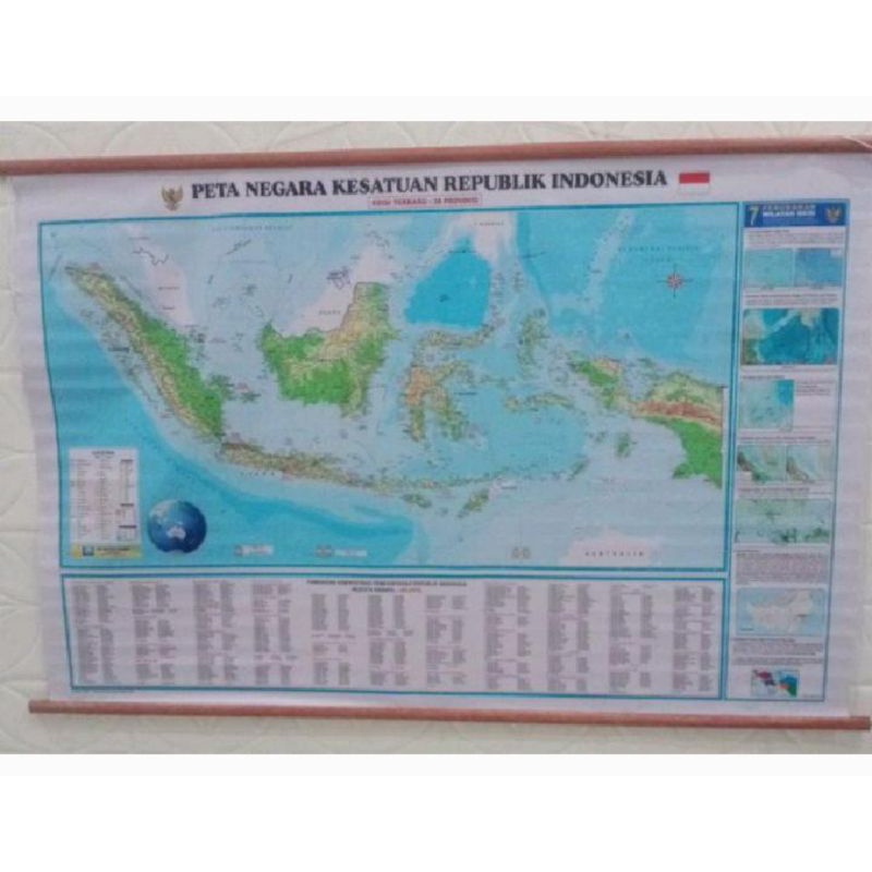 

Peta NKRI 38 PROVINSI - Bingkai Besar