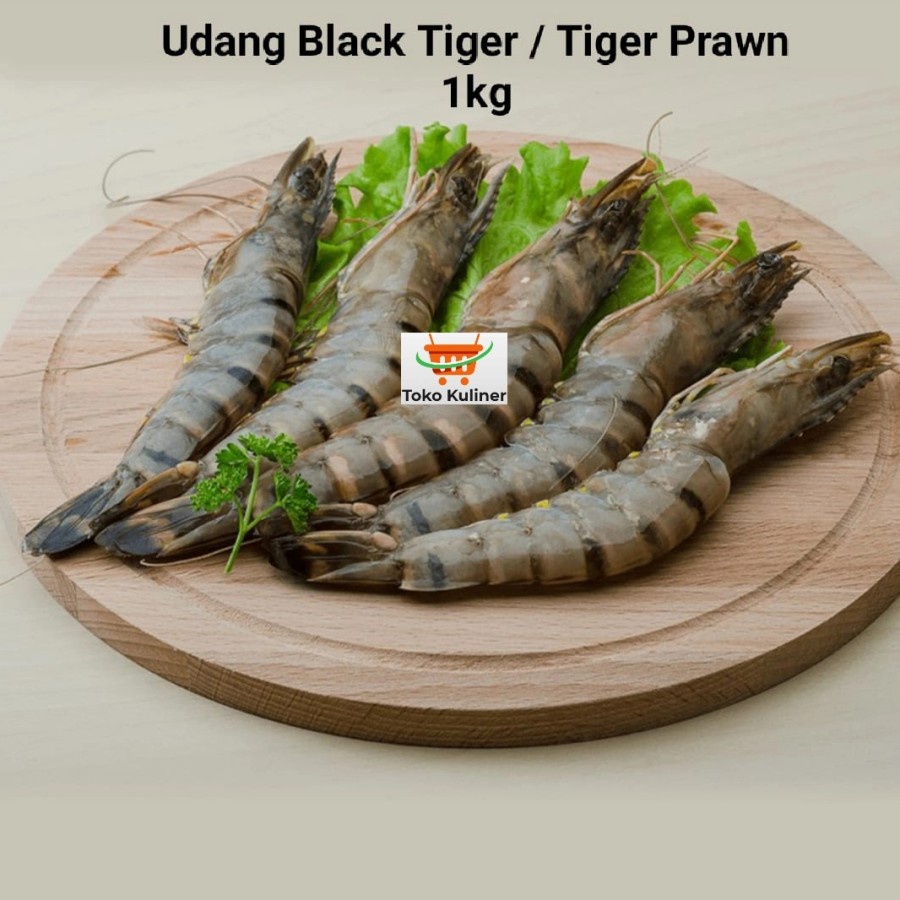 

Udang Black Tiger / Tiger Prawn 1kg