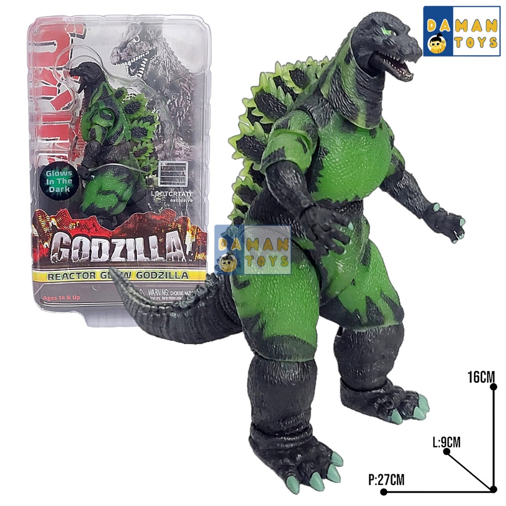 Neca Godzilla 2001 Atomic Blast 12&quot; Head To Tail Gojila Gojira