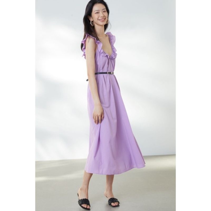 HM flounce dress (ada bigsize)