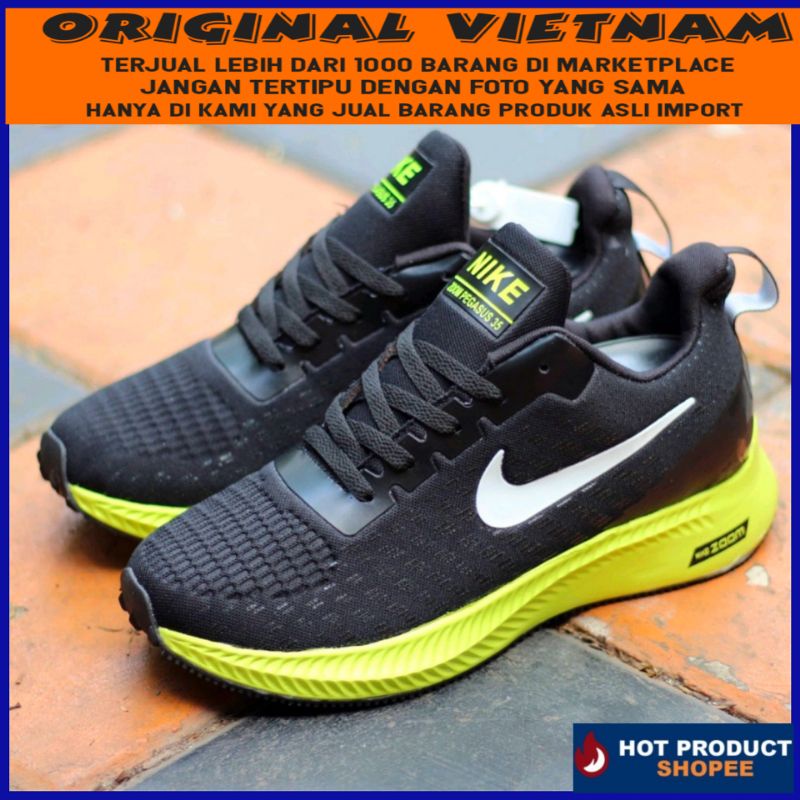(COD) 100% PREMIUM SNEAKERS SEPATU OLAHRAGA PRIA SNEAKER PEGASUS TURBO LARI SPORT Men