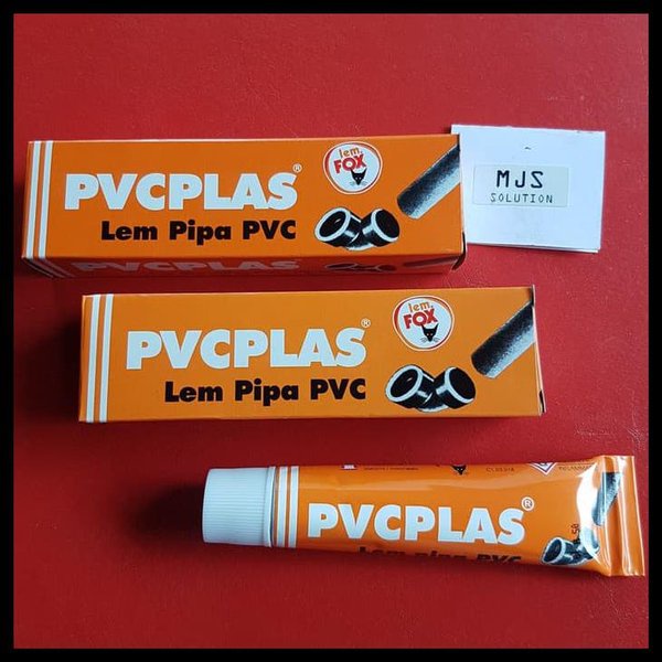 (NCS) Lem Pipa ISARPLAS 40 gr atau PVCPLAS 35 gr Tube Sambungan Paralon FOX