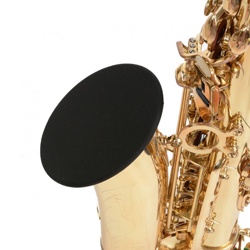 Saxophone Penutup Topi Mute Tanduk Terompet Bahan Katun Polyester Dapat Digunakan Kembali