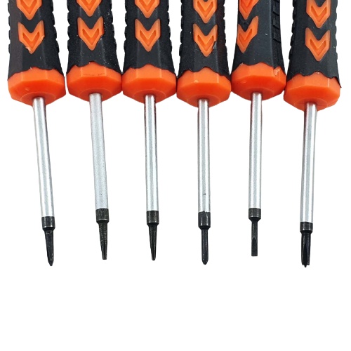 Obeng Set 6 in 1 Service Hp Reparasi Multifungsi CRV 91024 Senghwei