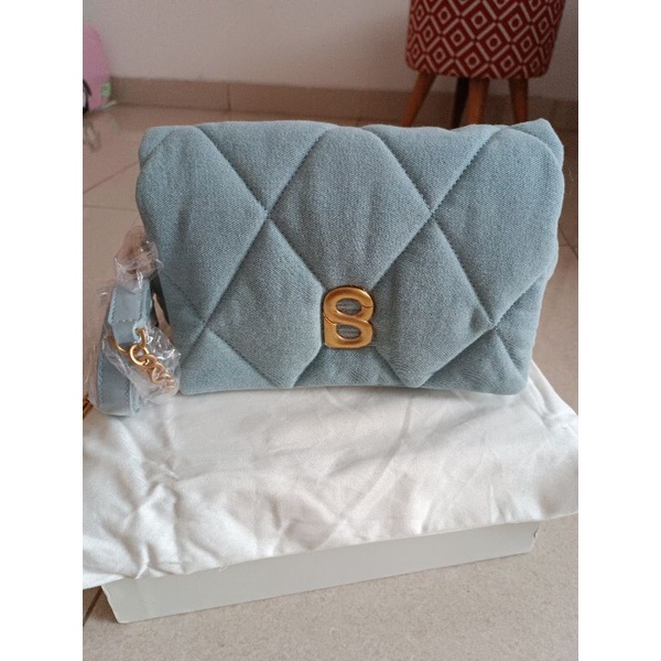 buttonscarves zoey denim bag