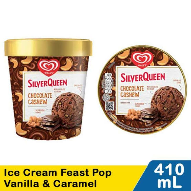 

Ice Cream WALLS 410ml | Rasa SilverQueen