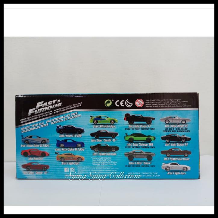 Jada 1:24 Fast & Furious 7 Letty'S Dodge Challenger Srt8 Green