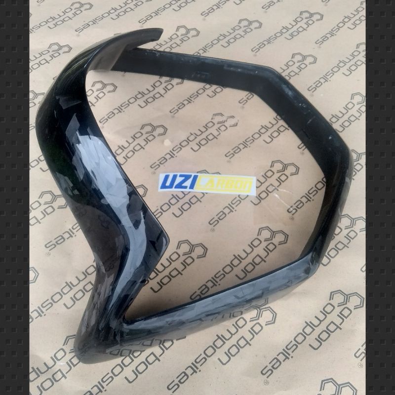 List Cover Lampu Vixion Old Carbon Kevlar