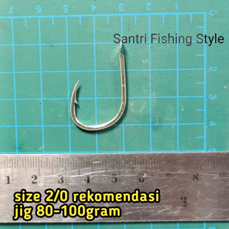 Kail Pancing Iseama hoks|Kail Assist hoks Putih tahan karat eceran kail jig kail pancingan