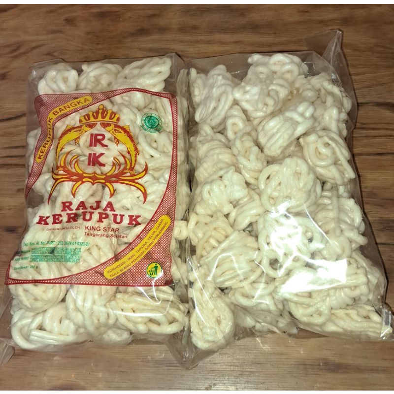 

Kerupuk Bangka Sanggul Raja Kerupuk 200gr