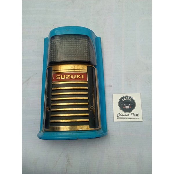 panel dasi suzuki rc100 biru