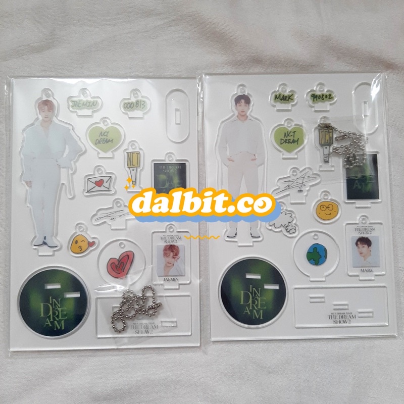 NCT DREAM TDS THE DREAM SHOW MD ACRYLIC STAND KEYRING ONLY (MARK, JAEMIN)