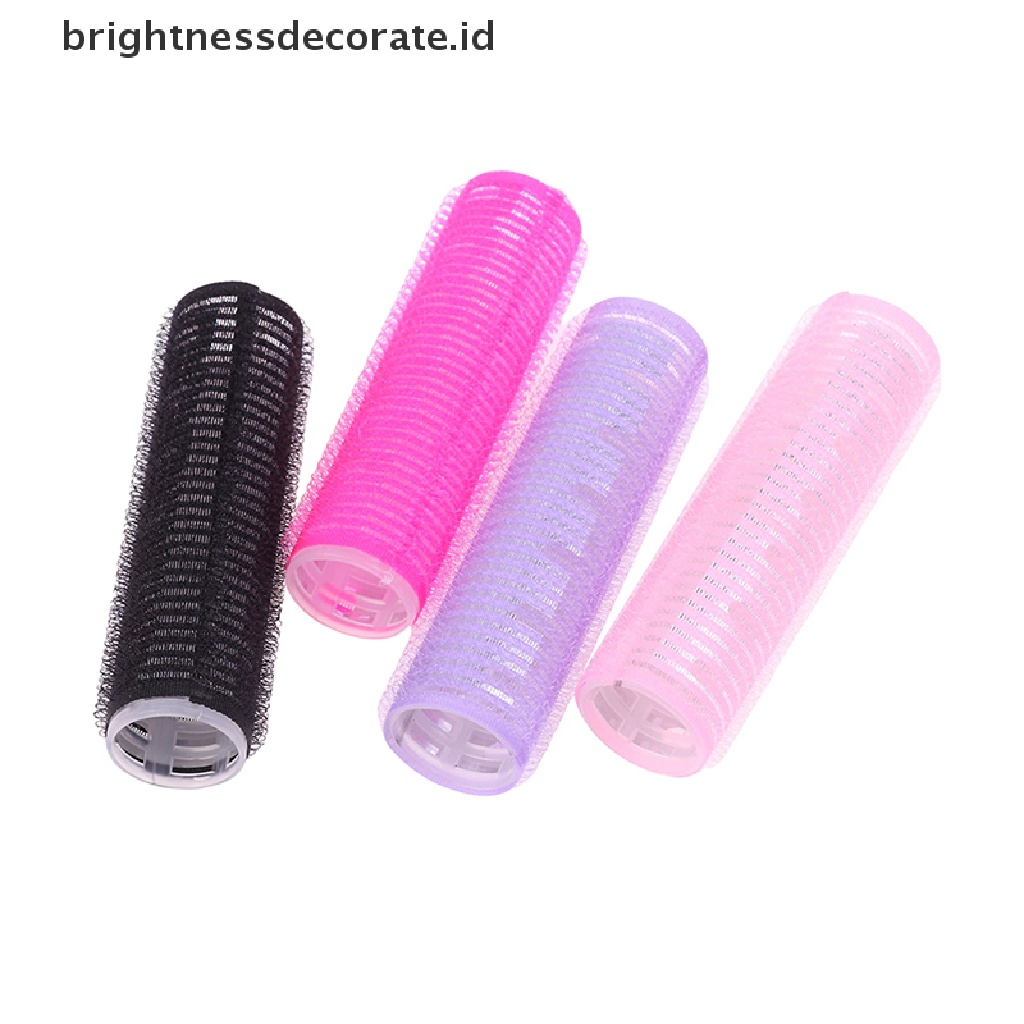 [Birth] 4pcs Poni Penjepit Rambut Klip Roller Gelombang Curl Air Bangs Hairstyle DIY Salon [ID]