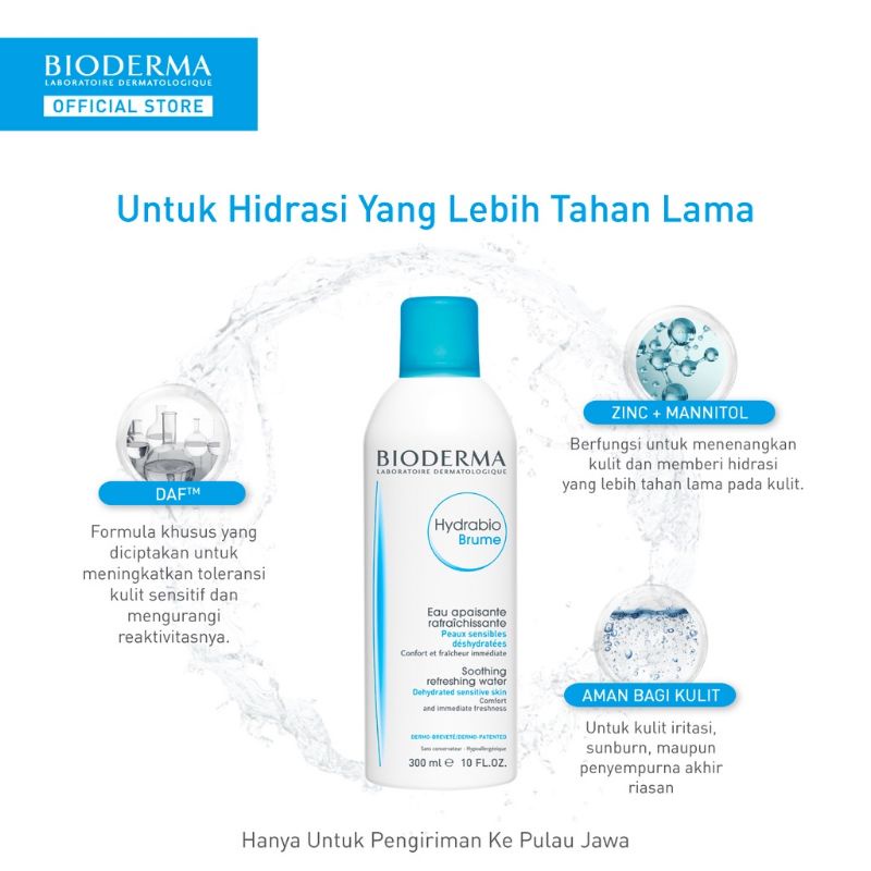 bioderma hydrabio brume spray 300ml