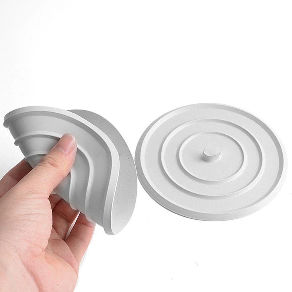 [Elegan] Bathtub Stopper Silicone 1Pcs Sealed Aksesori Kamar Mandi Wastafel Rambut Stopper Anti Bocor Bak Steker Gepeng