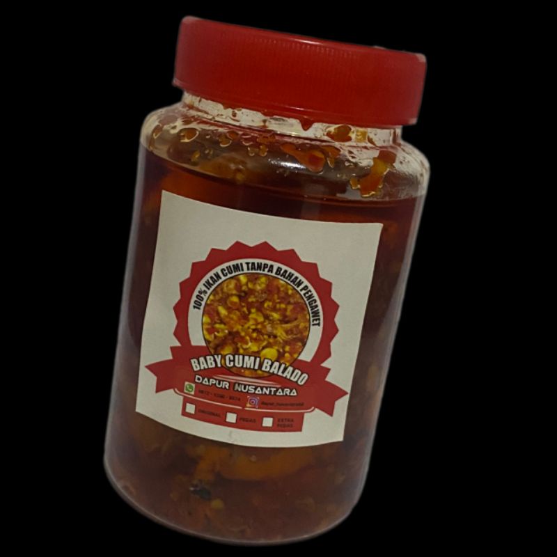 

Baby Cumi Balado 300gram