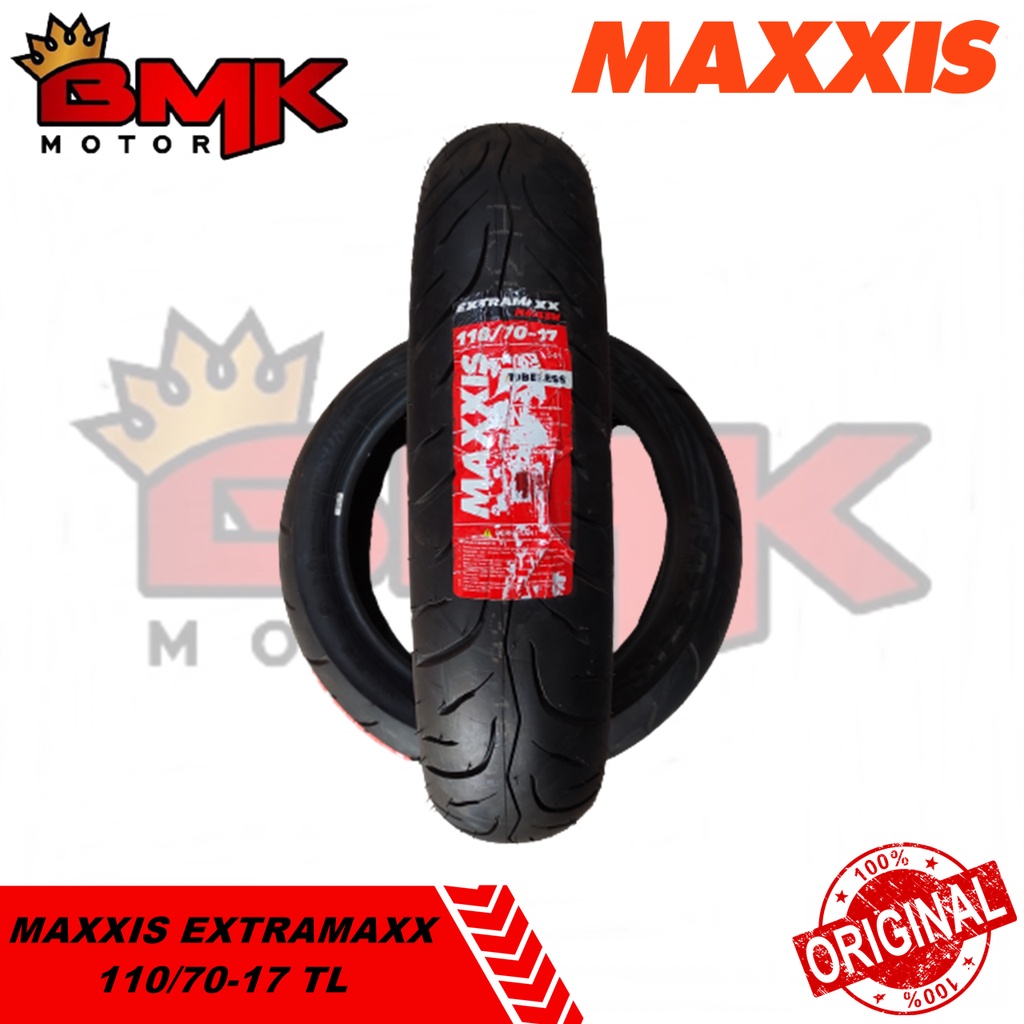 BAN MAXXIS EXTRAMAXX 110/70-17 TUBELESS