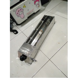 panggangan sate gas stainless / bakaran sate gas stainless / griller 40cm stainless