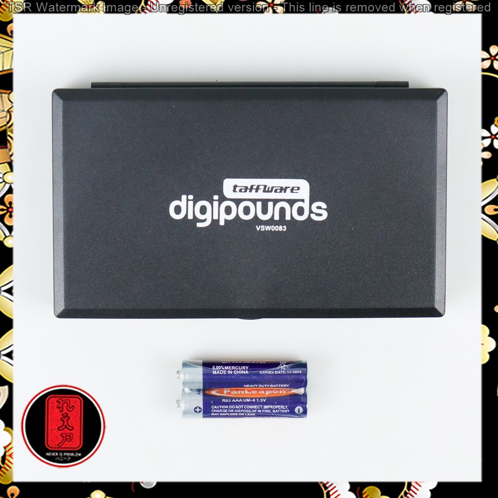 Taffware Digipounds Pocket Scale Timbangan Mini Perhiasan Emas 0.5kg Akurasi 0.01g - VSW0083 - Black