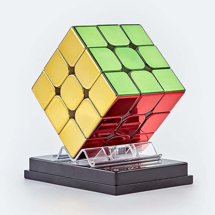 Rubik 3x3 Cyclone Boys 3x3 Metallic Stickerless