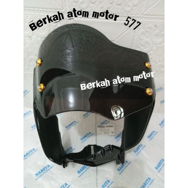 Cover lampu tiger revo /batok lampu pece dan visor/batok tiger pece 2010Cover lampu tiger revo /bato