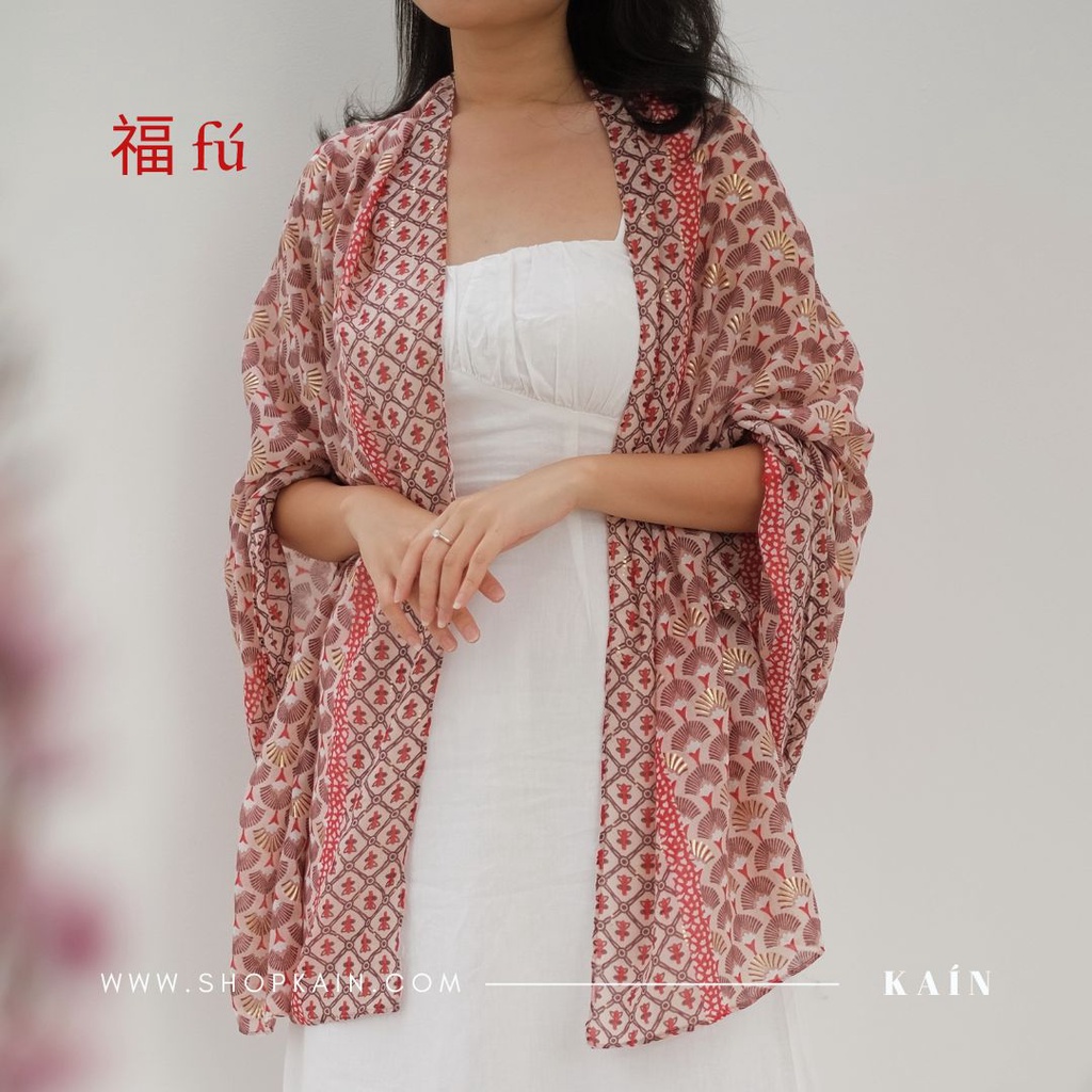 SHOPKAIN Shaan Shawl in Blush - 福 Fú Collection