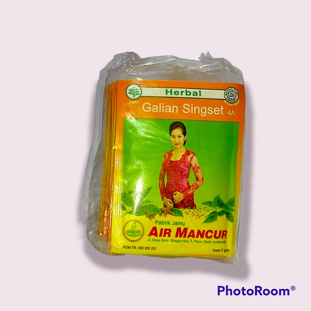 AIR MANCUR - JAMU GALIAN SINGSET (ISI 10 SACHET)