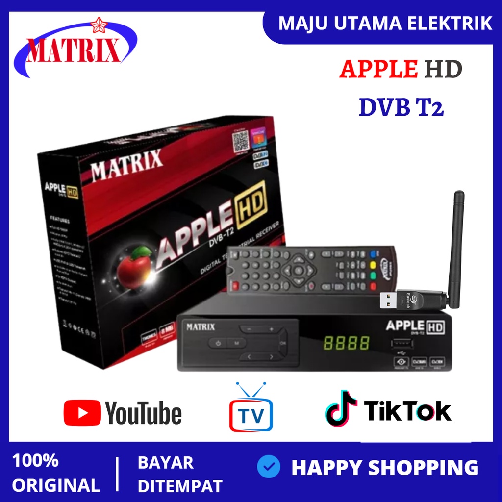 Jual Set Top Box Tv Digital Set Top Box Matrix Apple Dvb T Tv