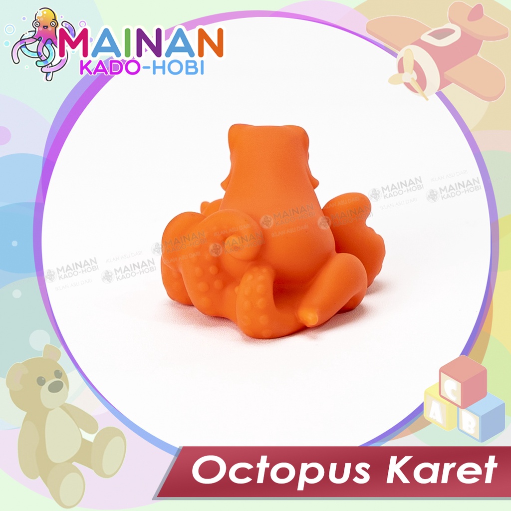 MAINAN EDUKASI MANDI ANAK SEMPROT AIR BATH TOYS SEA ANIMAL OCTOPUS