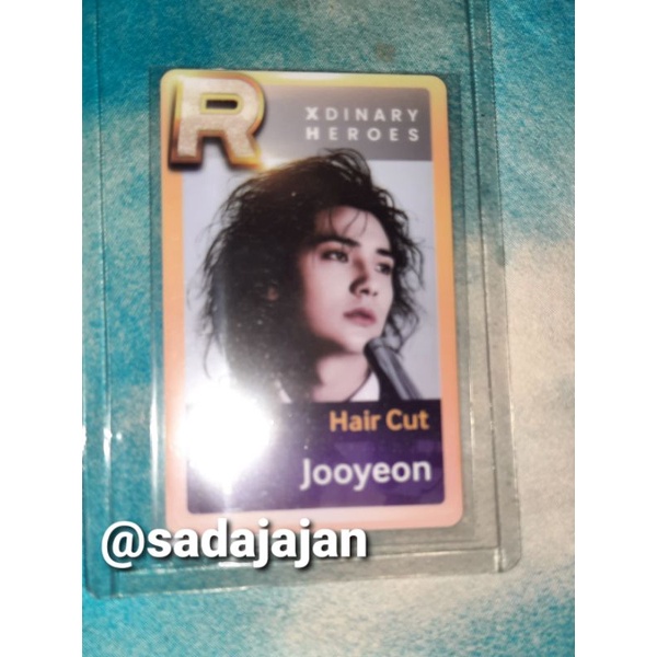 Superstar JYP Jooyeon Xdinary Heroes Photocard