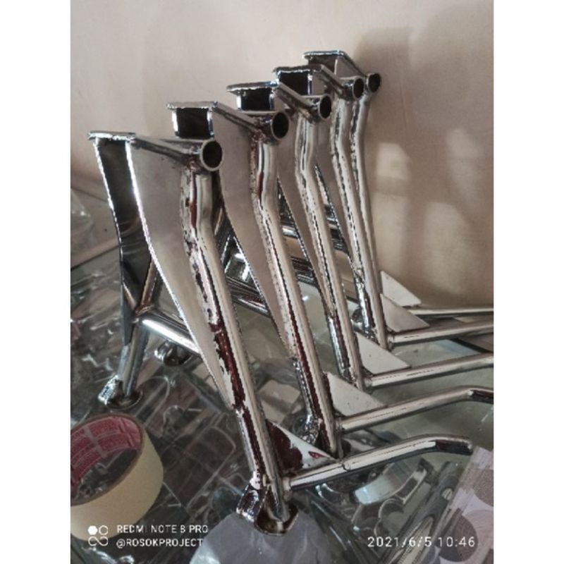 JAGANG TENGAH TIGER REVO TIREV CHROME ORIGINAL