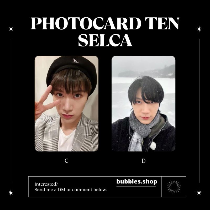 PHOTOCARD UNOFFICIAL TEN WAYV SELCA