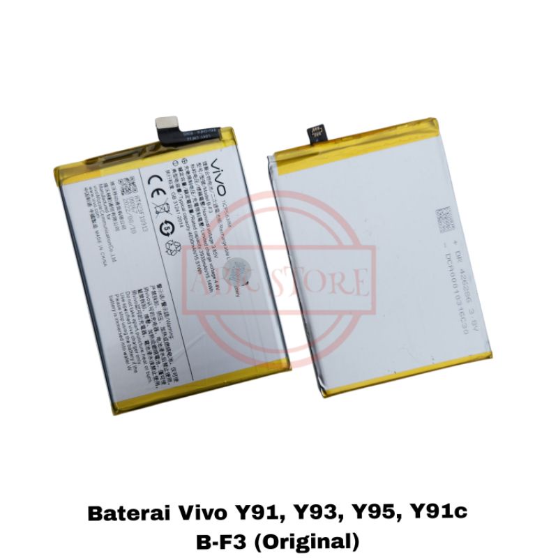 BATRE BATERAI BATTERY VIVO Y91 / Y93 / Y95 / Y91C B-F3 ORIGINAL