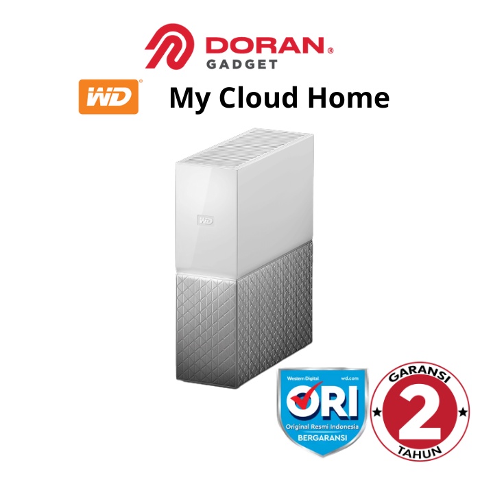 WD My Cloud Home White 2TB 3TB 4TB 6TB 8TB | 2 3 4 6 8 TB Tera - Garansi 2 Tahun