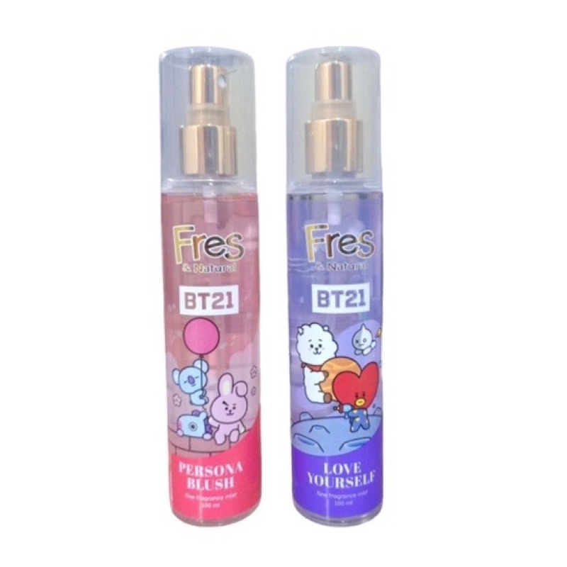 FRESH AND NATURAL BT21 BTS MINYAK WANGI