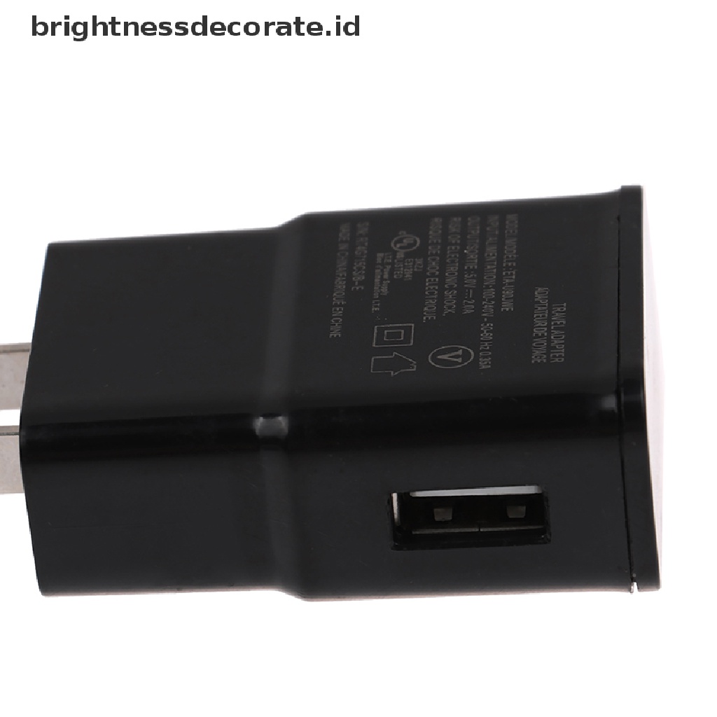 [Birth] 1pcc Untuk Samsung Galaxy S4 Charging Head 2A Fast Charge EU US Type Charger [ID]