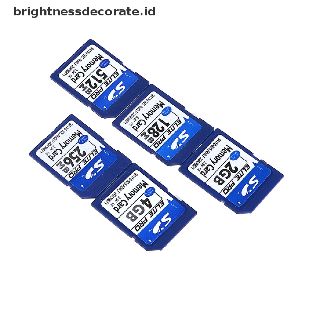 [Birth] 128mb 256MB 512MB 2GB 4GB Kartu Standar SD memory digital Aman [ID]
