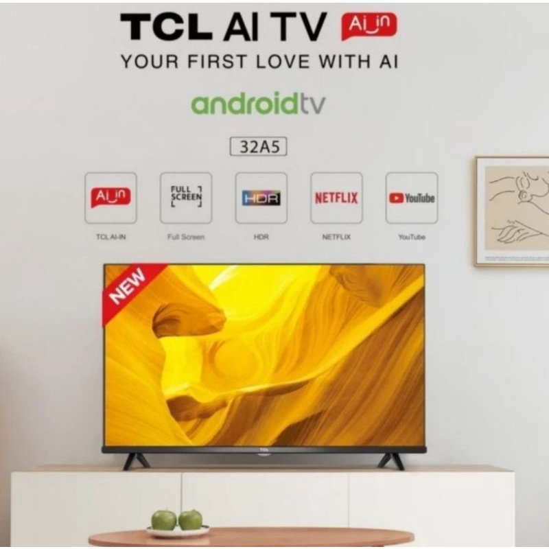 Android Smart TCL TV 32 inch