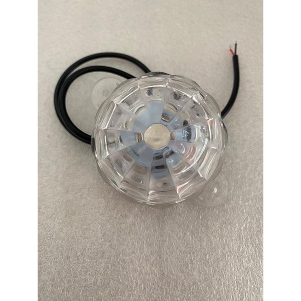 lampu led kolong truk bis mobil 12v dan 24v nyala RGB bulat hexagonal